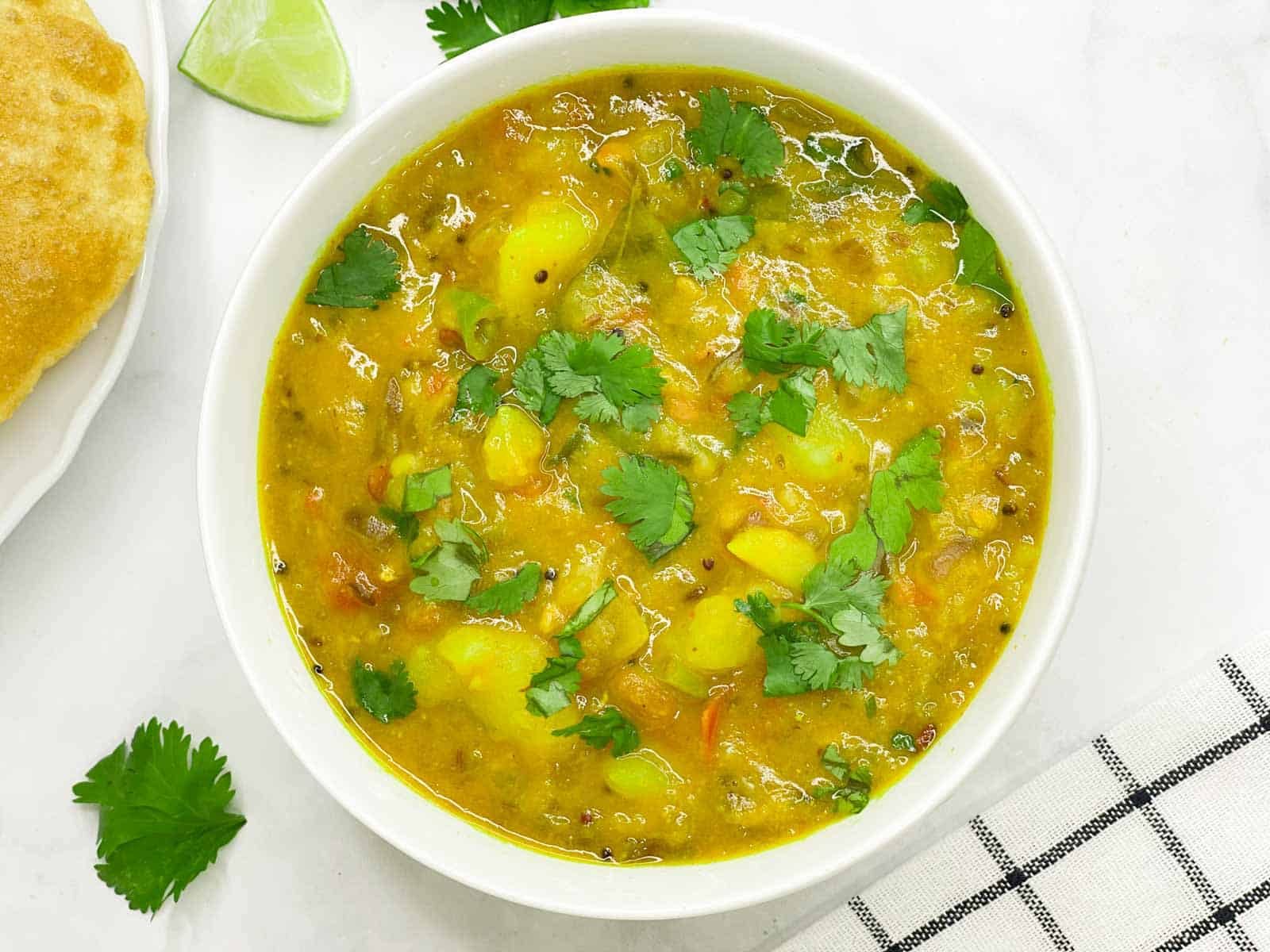 Poori Masala Recipe