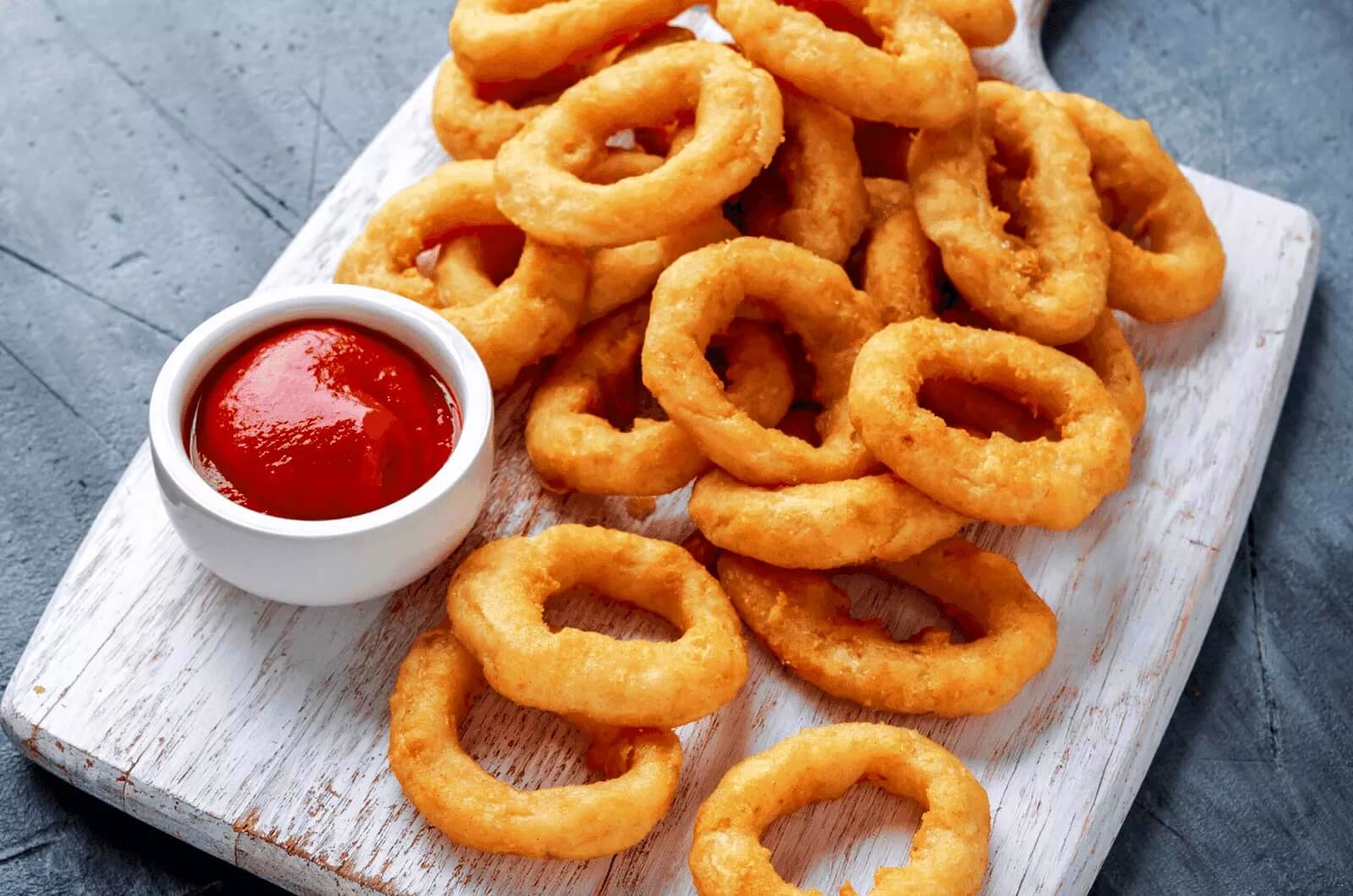 onion rings recipe